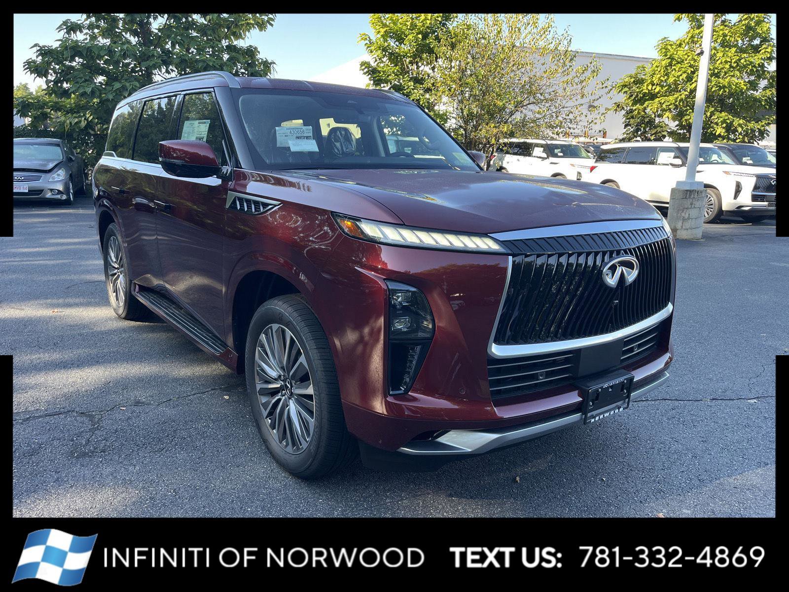 New 2026 INFINITI QX80 Luxe w/ Cargo Package