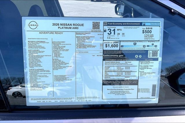 New 2026 Nissan Rogue Platinum w/ Platinum Premium Package image 13