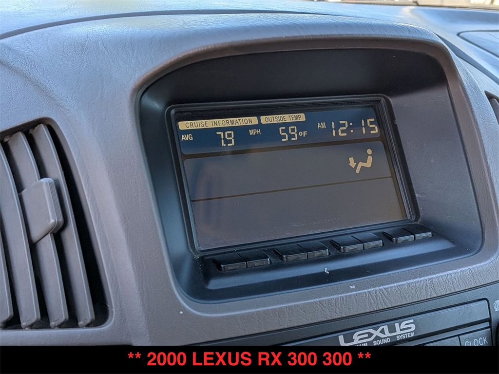 Used 2000 Lexus RX 300 4WD image 10