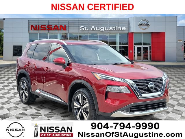 Certified 2021 Nissan Rogue Platinum