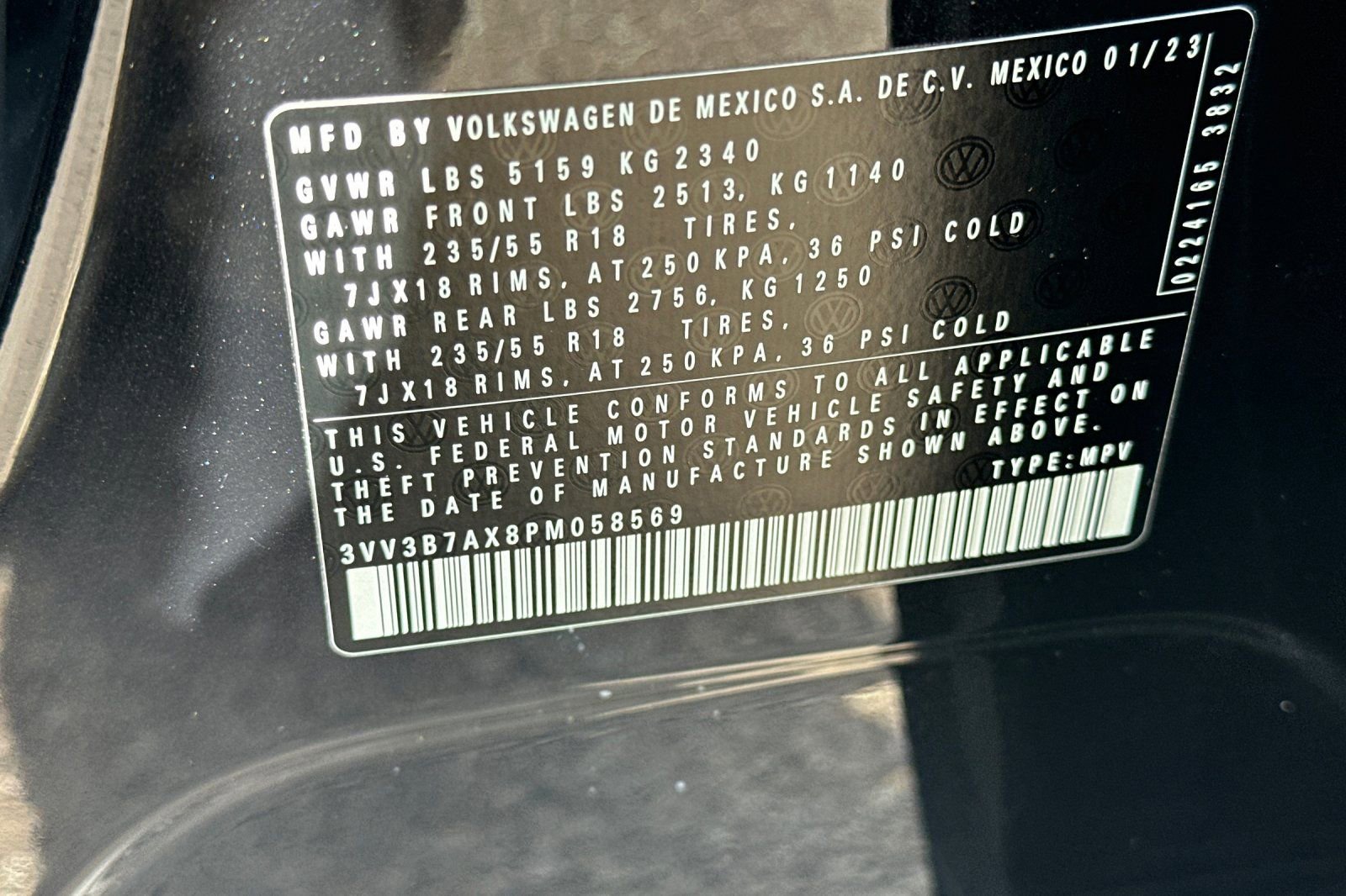 Used 2023 Volkswagen Tiguan SE FWD image 29