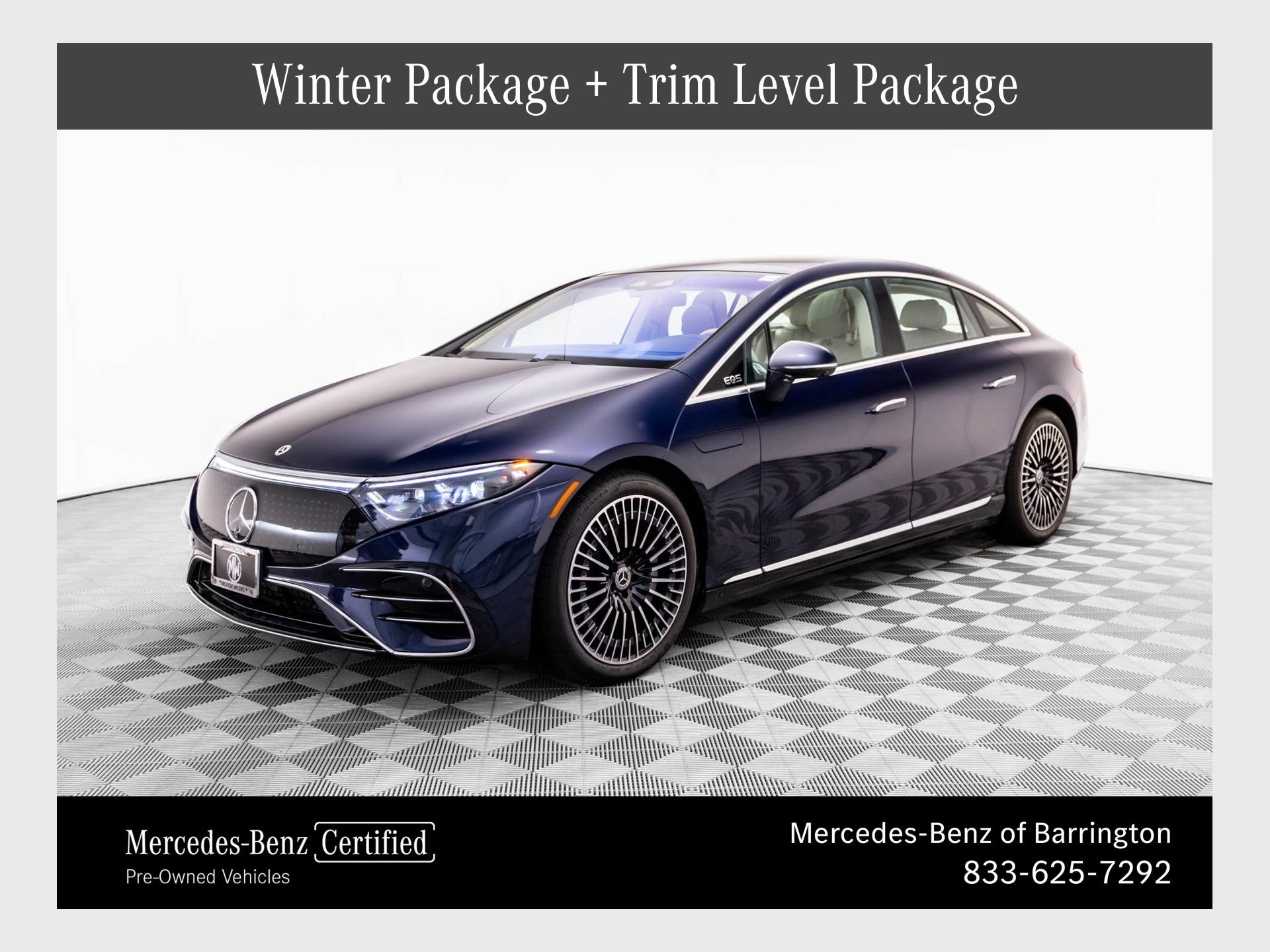 Certified 2023 Mercedes-Benz EQS 580 4MATIC Sedan