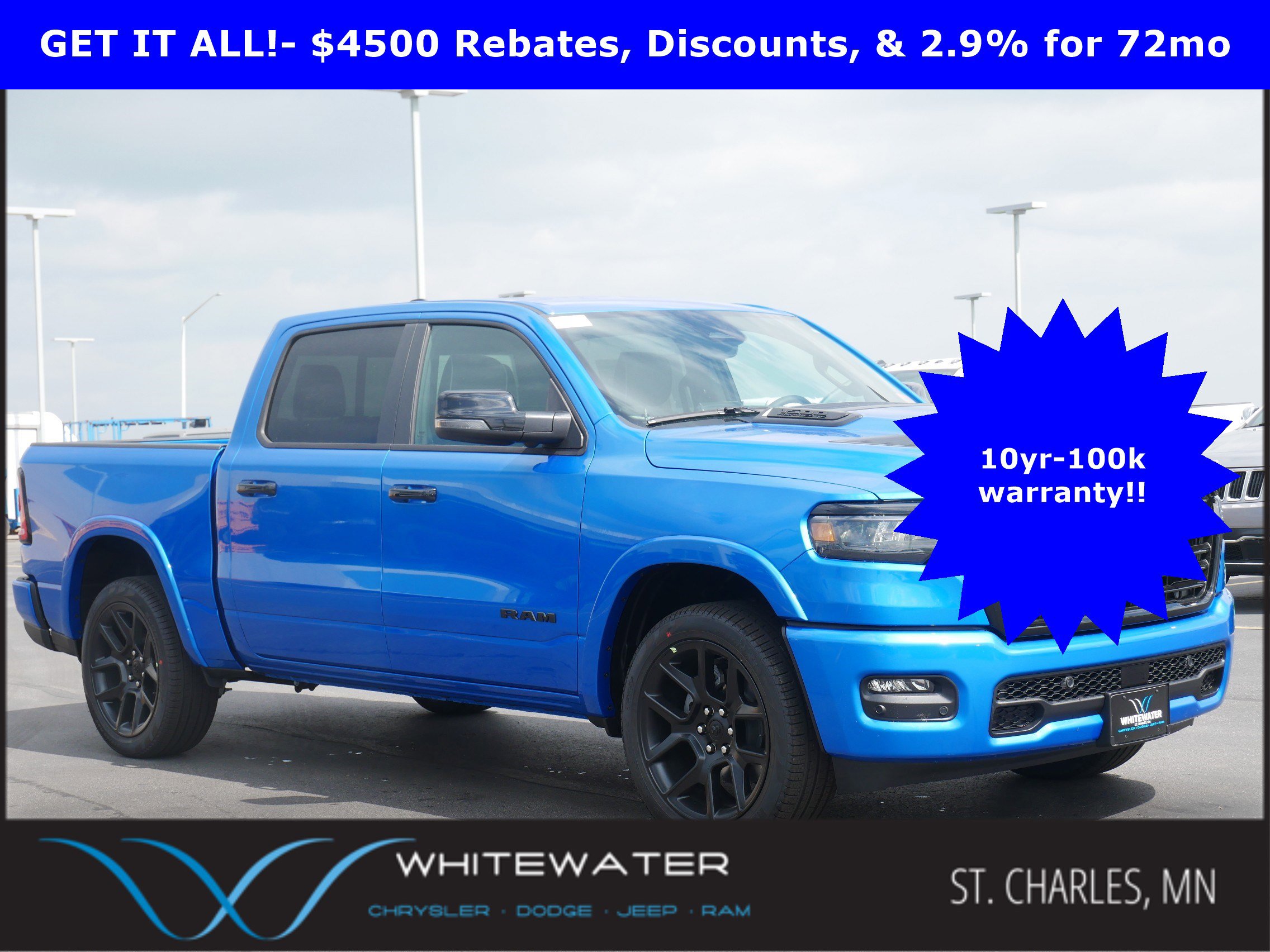 New 2026 RAM 1500 Laramie w/ Night Edition image 1