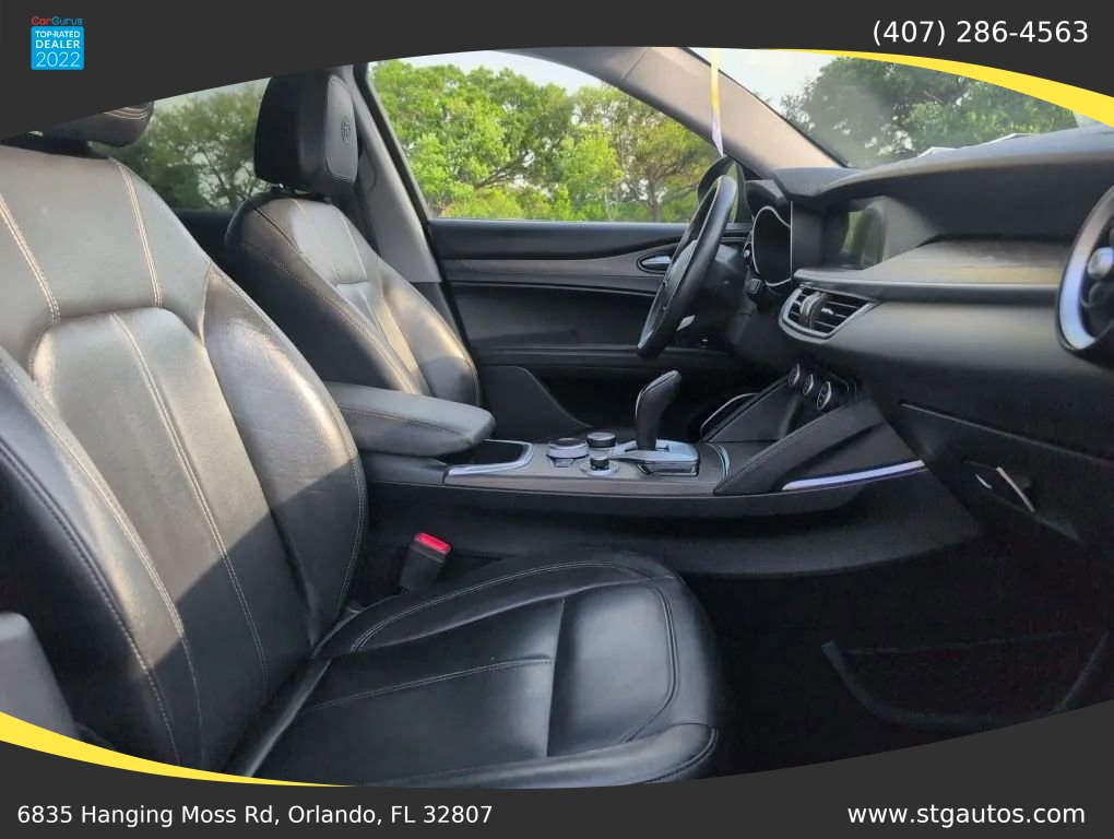 Used 2021 Alfa Romeo Stelvio Ti w/ Nero Edizione AWD/4WD image 26