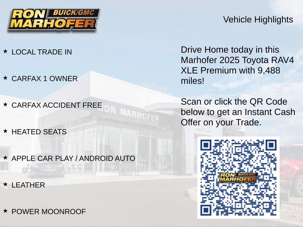 Used 2025 Toyota RAV4 XLE Premium w/ Weather Package AWD/4WD image 15
