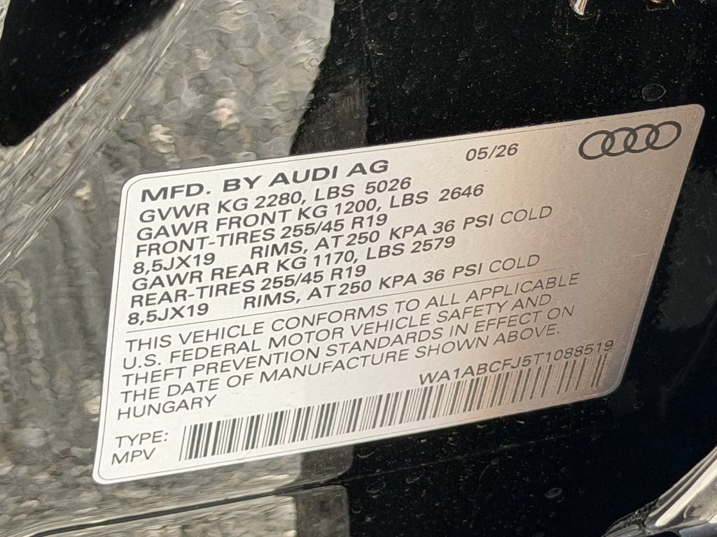 New 2026 Audi Q3 quattro 2.0T AWD/4WD image 33