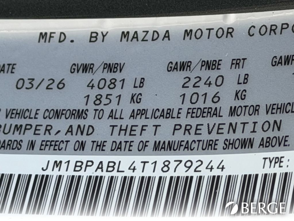 New 2026 MAZDA MAZDA3 s Sport FWD image 26