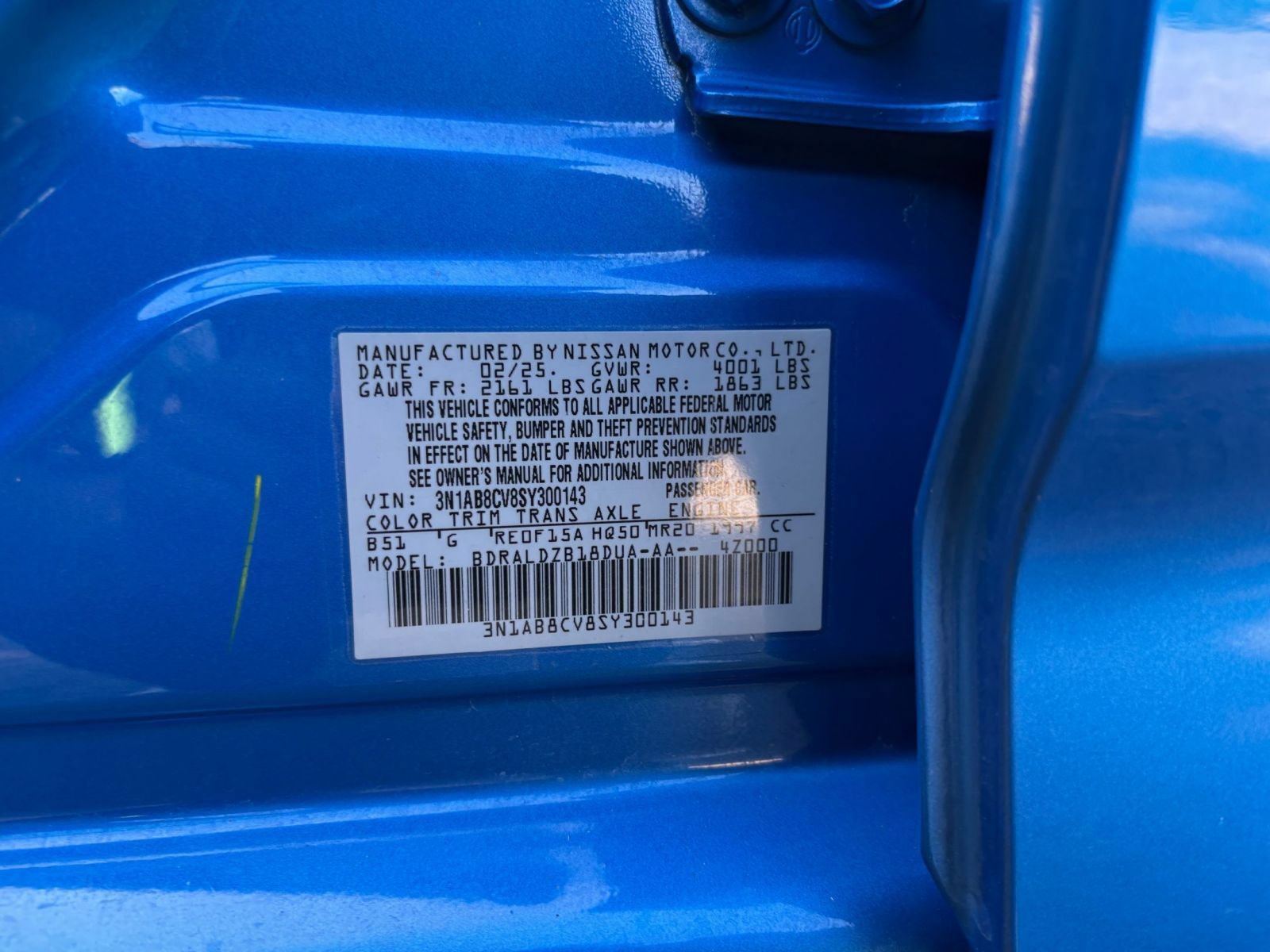Used 2025 Nissan Sentra SV FWD image 29