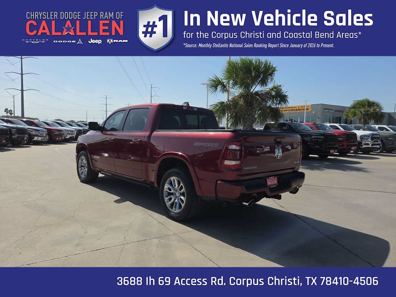 Used 2021 RAM 1500 Laramie w/ Sport Appearance Package AWD/4WD image 12