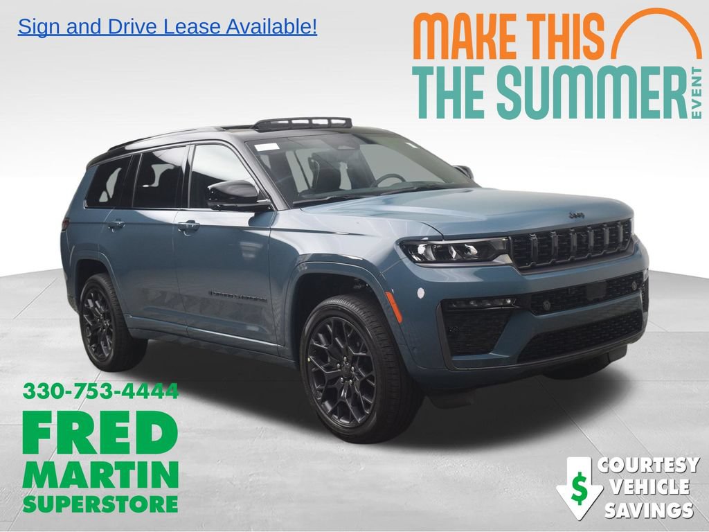 New 2026 Jeep Grand Cherokee L Summit w/ Obsidian Package