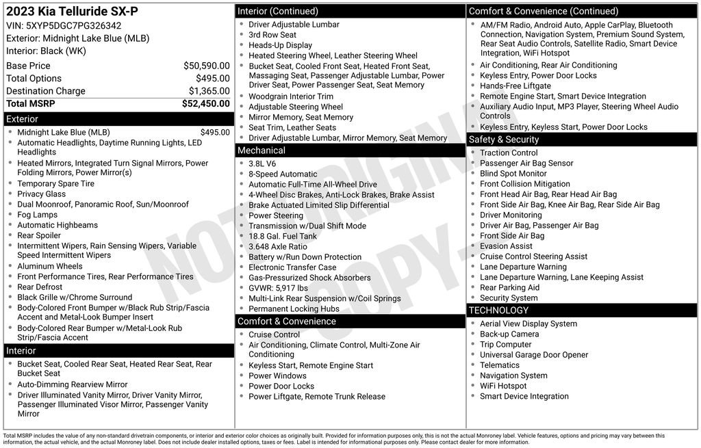 Used 2023 Kia Telluride SX Prestige image 5