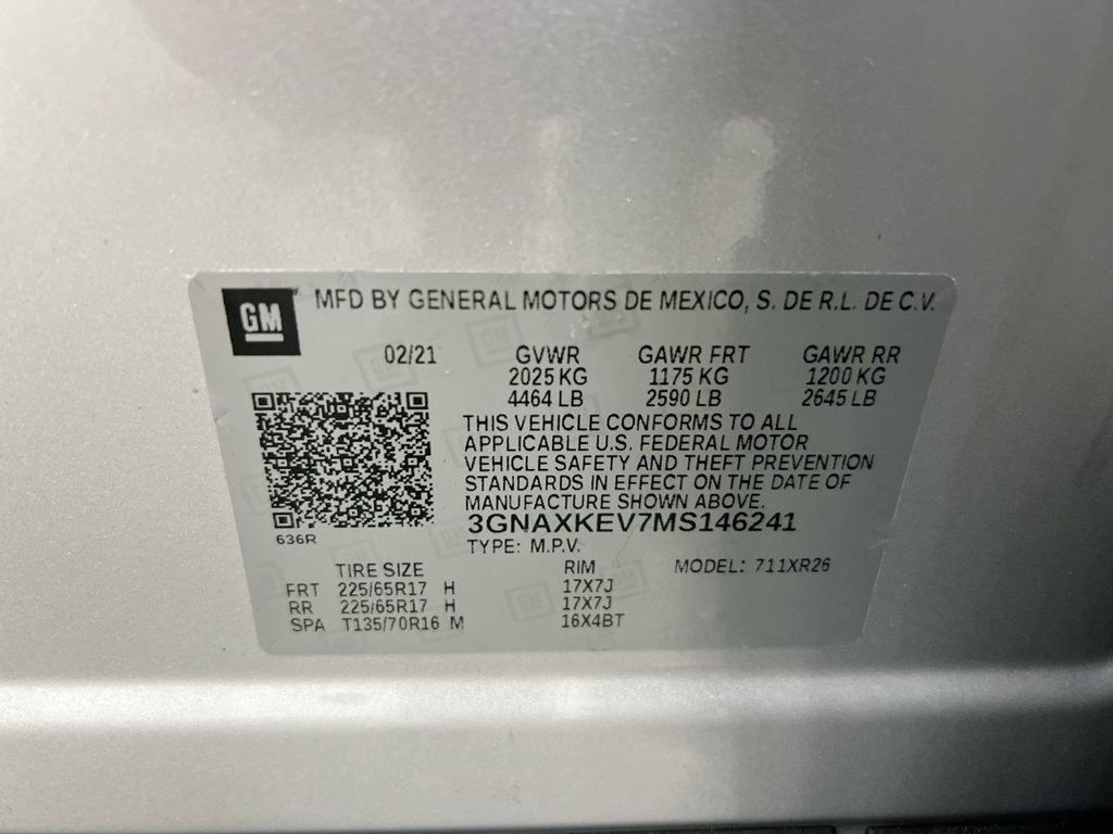 Used 2021 Chevrolet Equinox LT FWD image 27