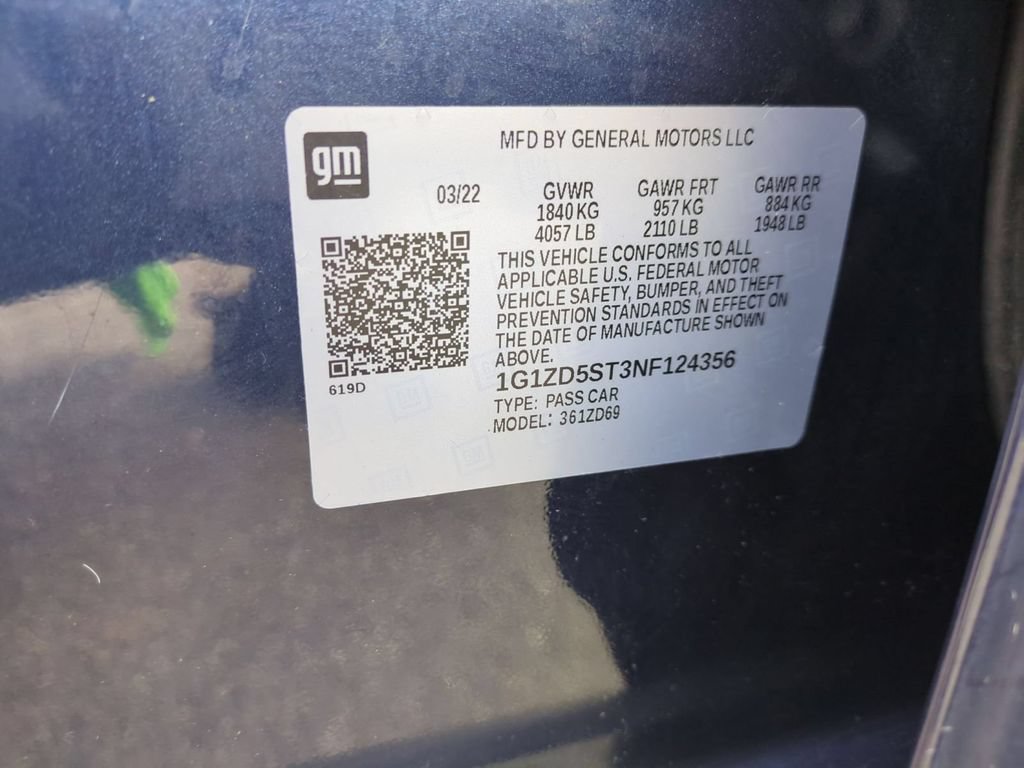 Used 2022 Chevrolet Malibu LT FWD image 35