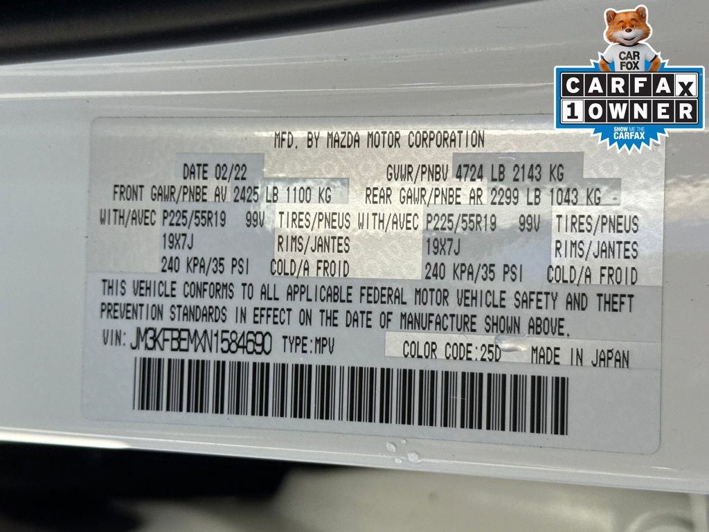 Used 2022 MAZDA CX-5 AWD 2.5 S w/ Premium Plus Pkg image 31