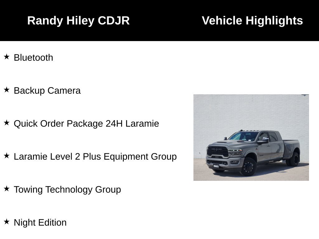 New 2027 RAM 3500 Laramie AWD/4WD image 5