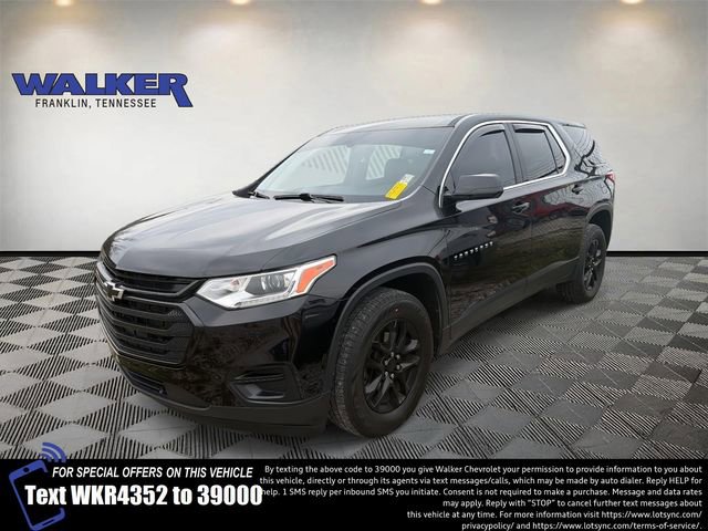 Used 2020 Chevrolet Traverse LS w/ LPO, Blackout Package
