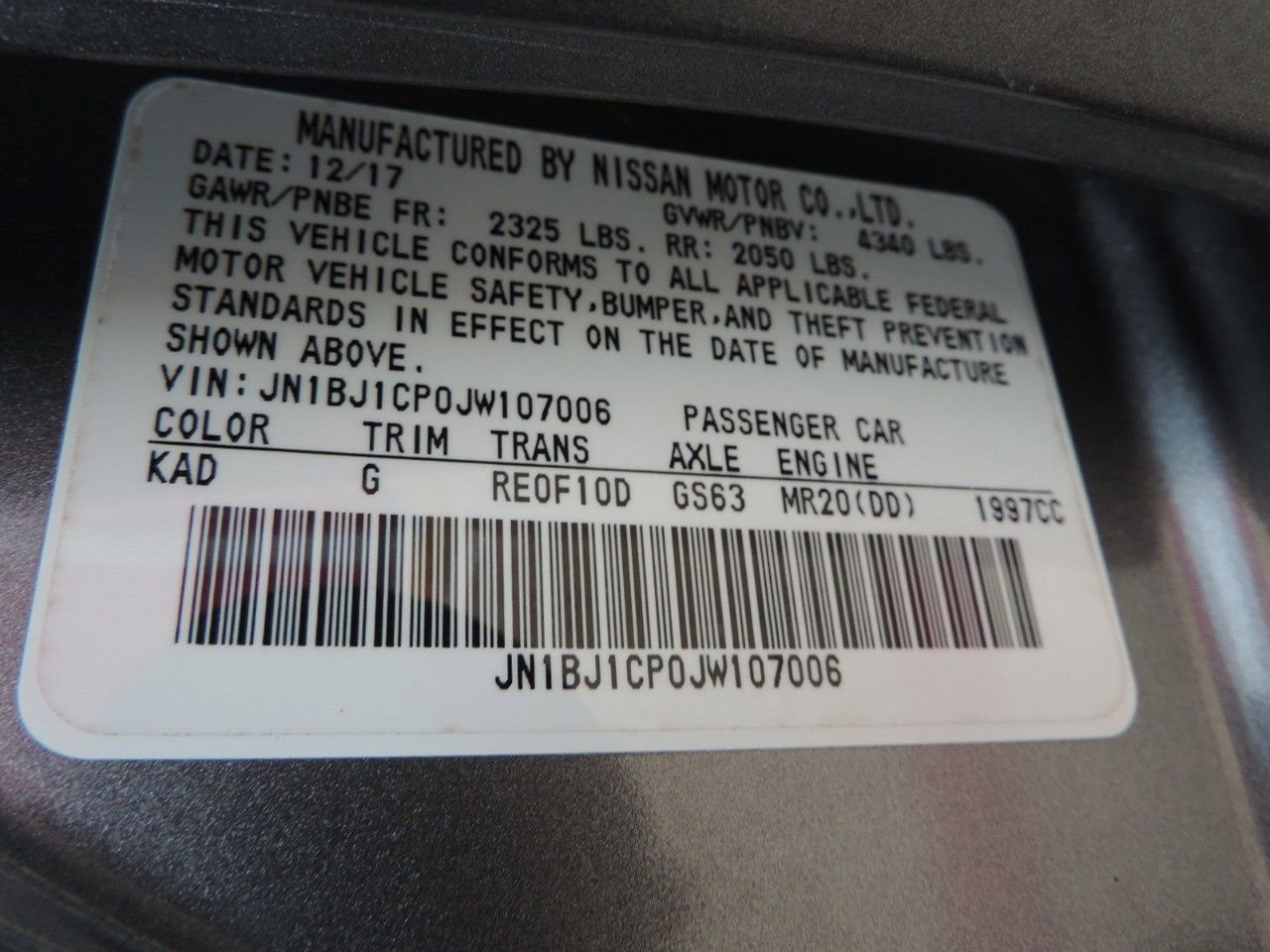 Used 2018 Nissan Rogue Sport SV w/ SV Technology Package image 18