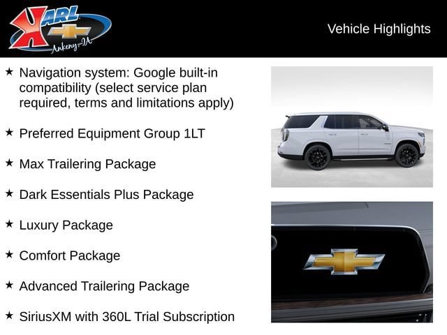 New 2026 Chevrolet Tahoe LT AWD/4WD image 3