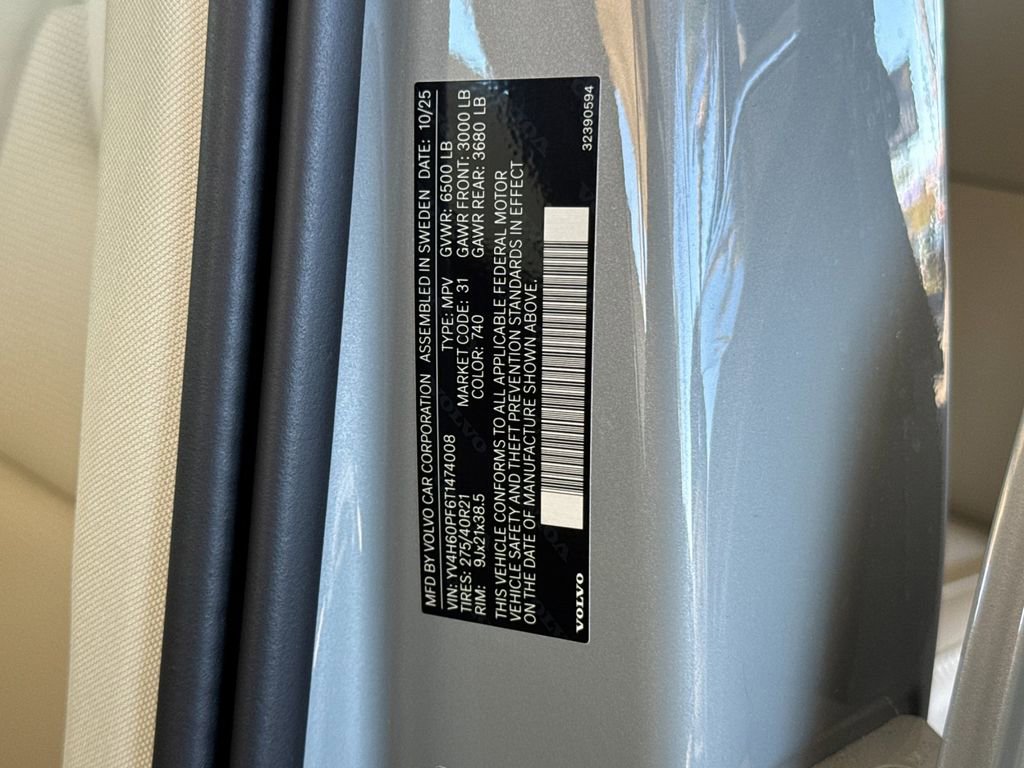 New 2026 Volvo XC90 T8 Ultra w/ Protection Package Premier image 29