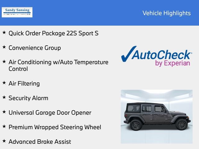 New 2025 Jeep Wrangler Sport S image 7