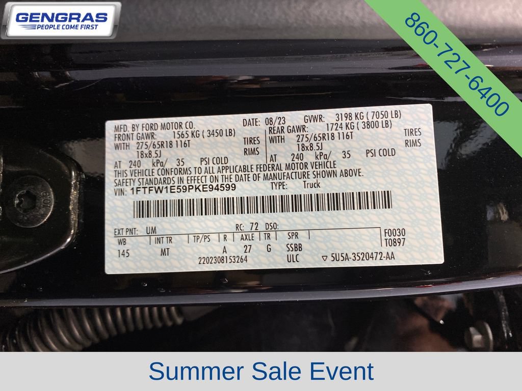 Used 2023 Ford F150 XLT AWD/4WD image 5