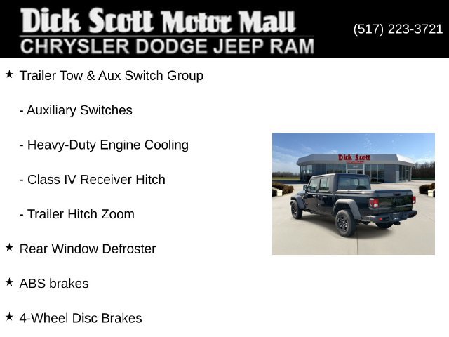 Certified 2025 Jeep Gladiator Sport AWD/4WD image 19