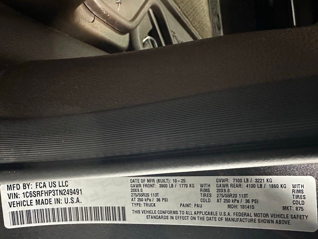 Used 2026 RAM 1500 Limited AWD/4WD image 11