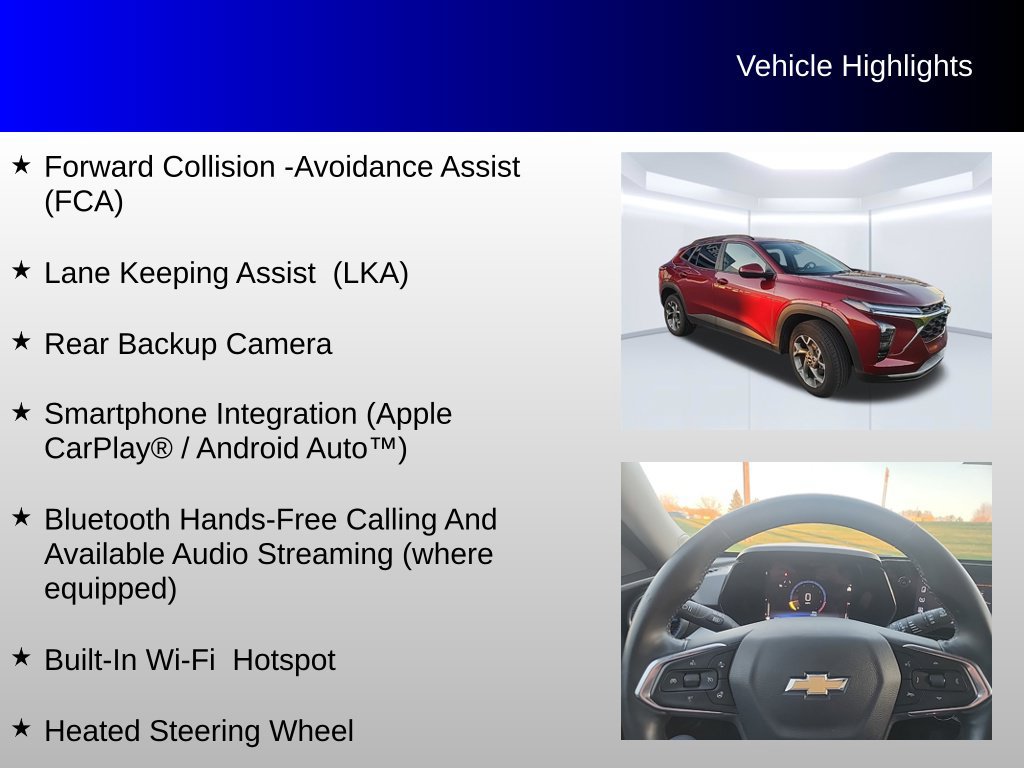 Used 2025 Chevrolet Trax LT w/ LT Convenience Package FWD image 4