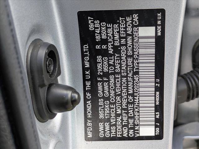 Used 2018 Honda Civic Sport image 23