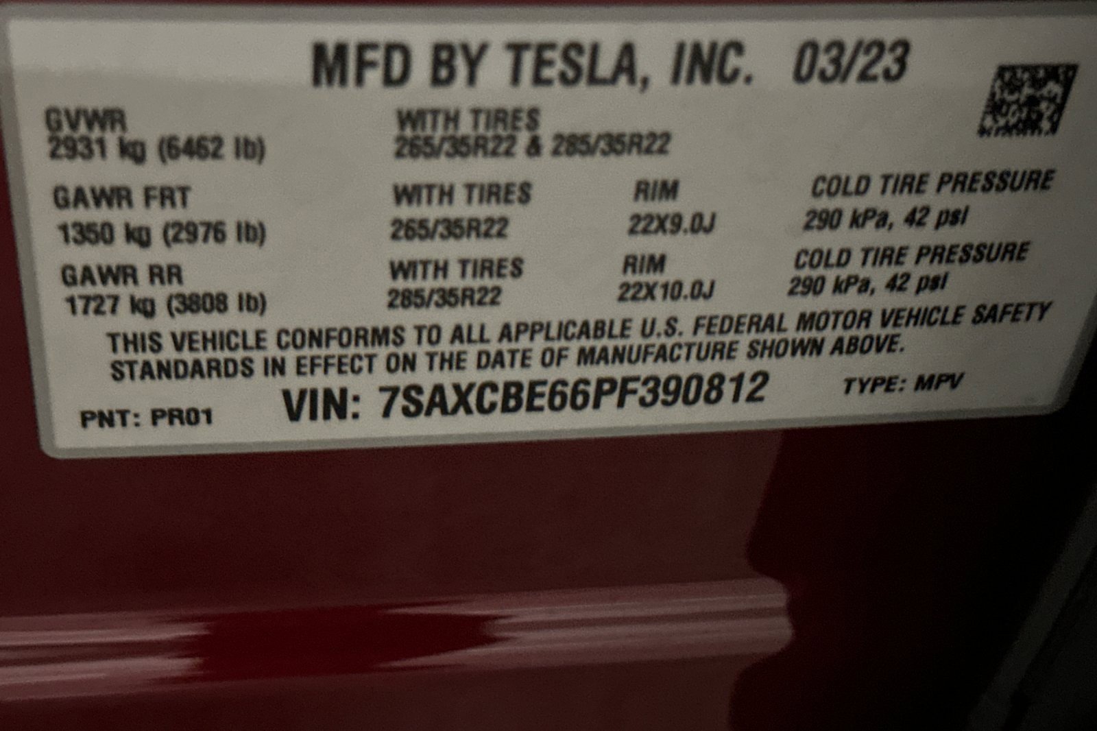 Used 2023 Tesla Model X Plaid AWD/4WD image 29