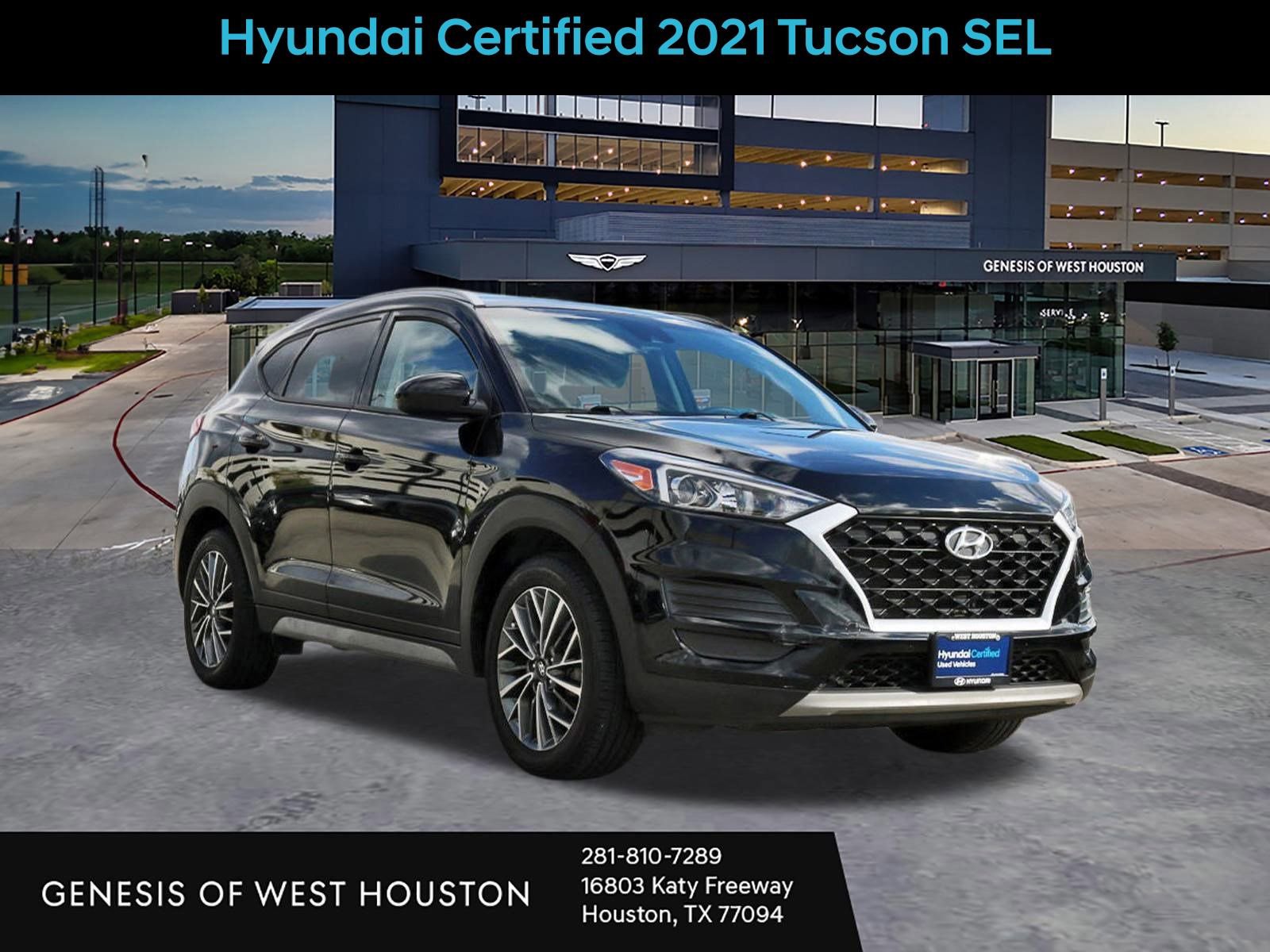 Certified 2021 Hyundai Tucson SEL w/ Cargo Package