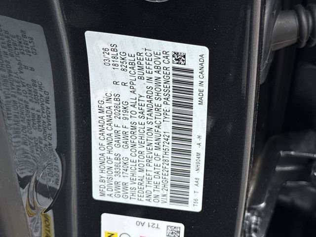 New 2026 Honda Civic LX image 38