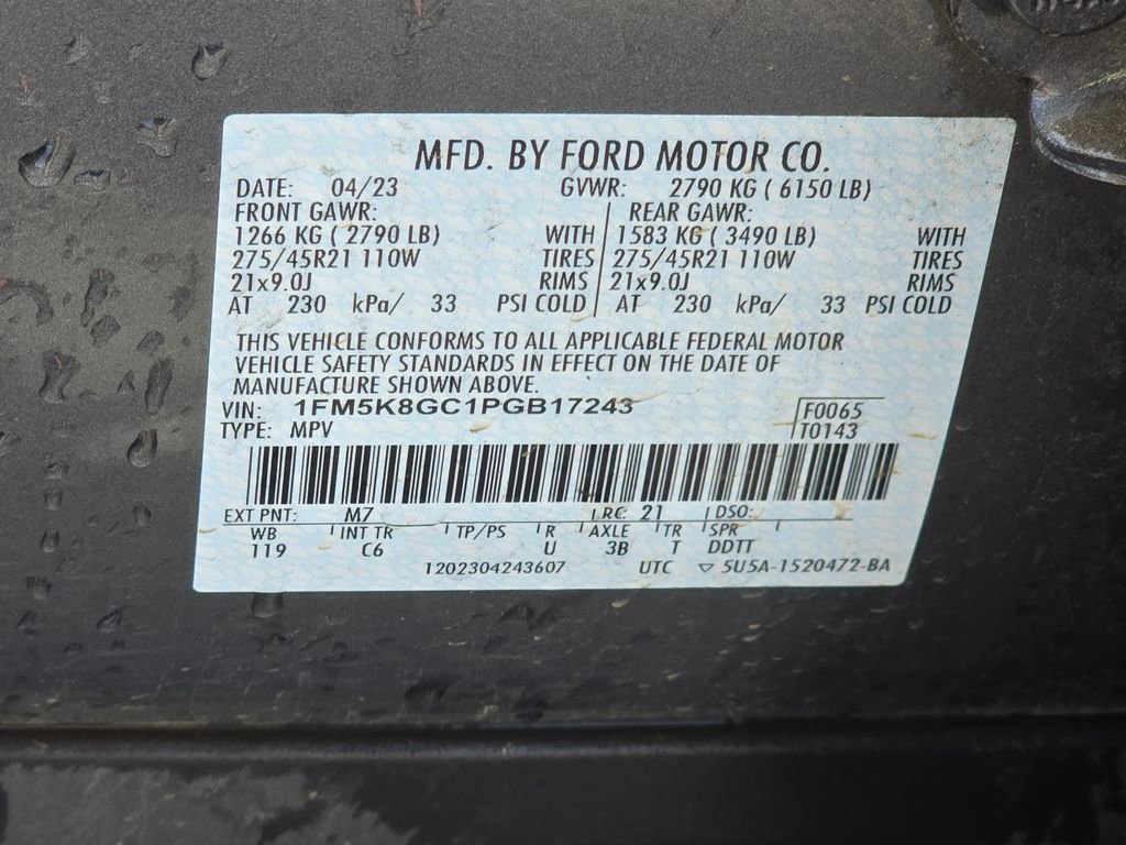 Used 2023 Ford Explorer ST w/ Equipment Group 401A image 22