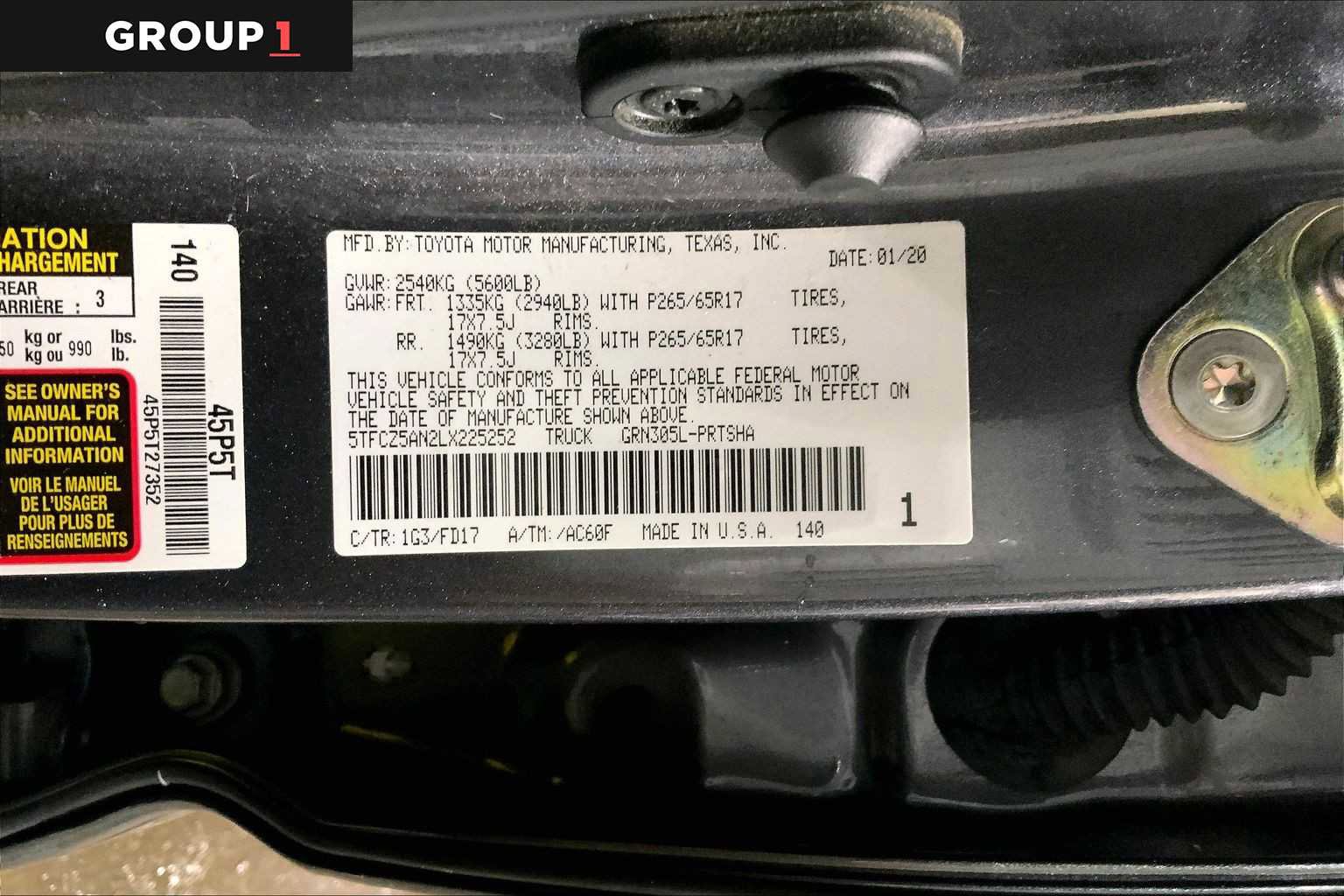 Certified 2020 Toyota Tacoma TRD Sport w/ Technology Package image 37