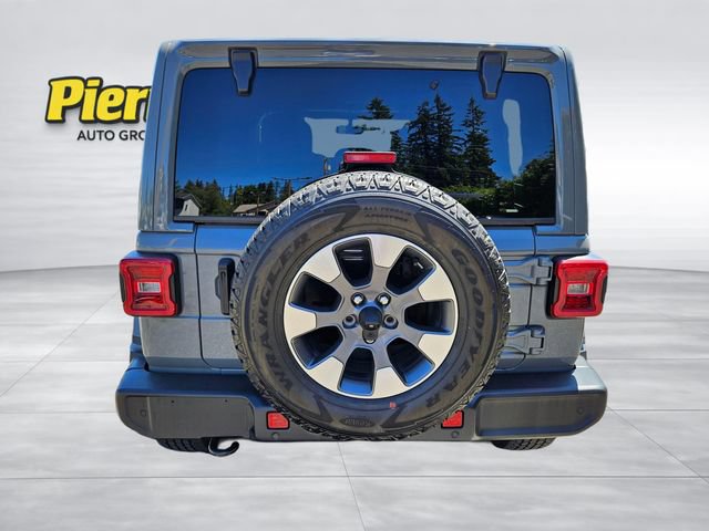 Used 2021 Jeep Wrangler Unlimited Sahara w/ Uconnect 4C Nav & Sound Group AWD/4WD image 4
