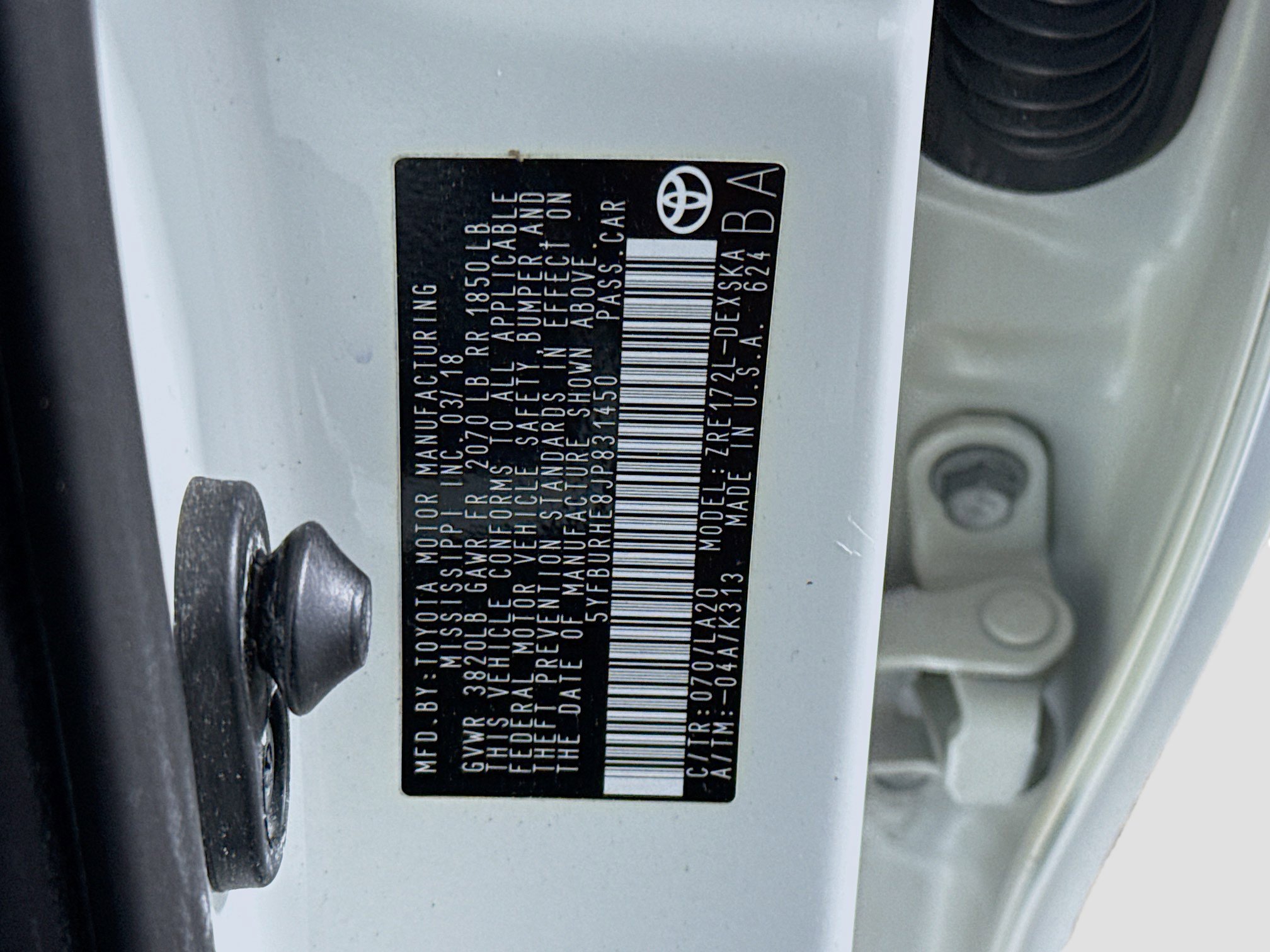 Used 2018 Toyota Corolla XSE w/ Carpet Mat Package (TMS) FWD image 40