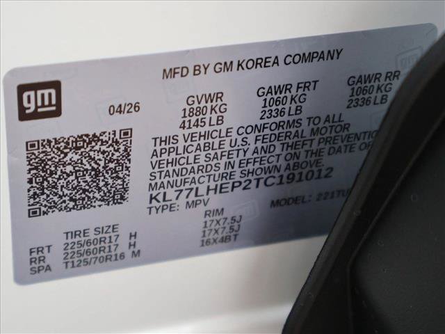 New 2026 Chevrolet Trax LT w/ Sunroof Package FWD image 18