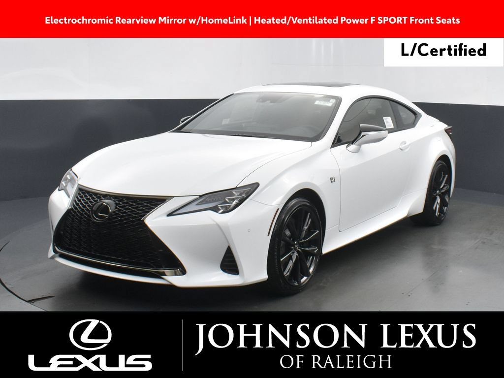 Certified 2024 Lexus RC 350 F Sport w/ Navigation Package RWD image 5