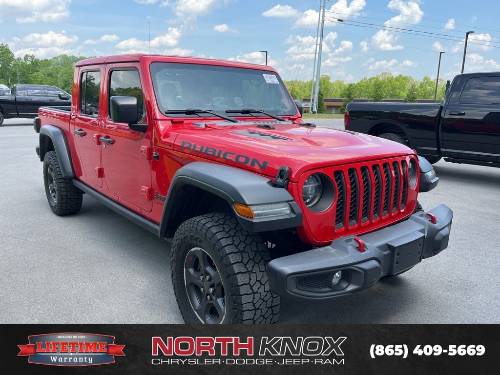 Used 2022 Jeep Gladiator Rubicon w/ LED Lighting Group AWD/4WD image 2