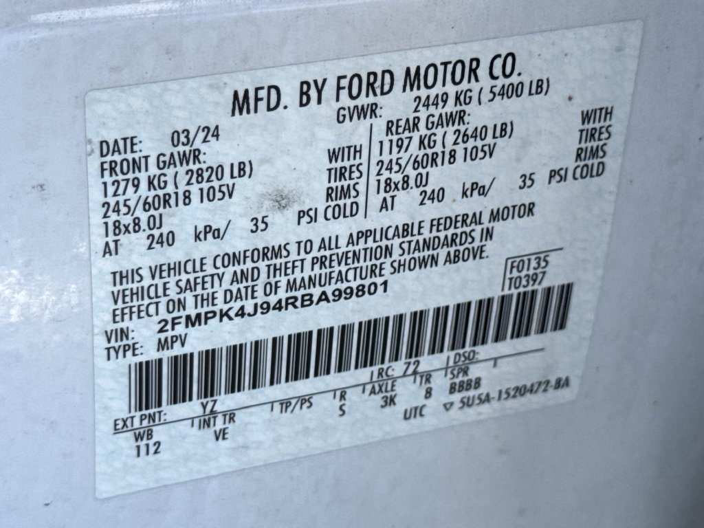 Used 2024 Ford Edge SEL AWD/4WD image 29