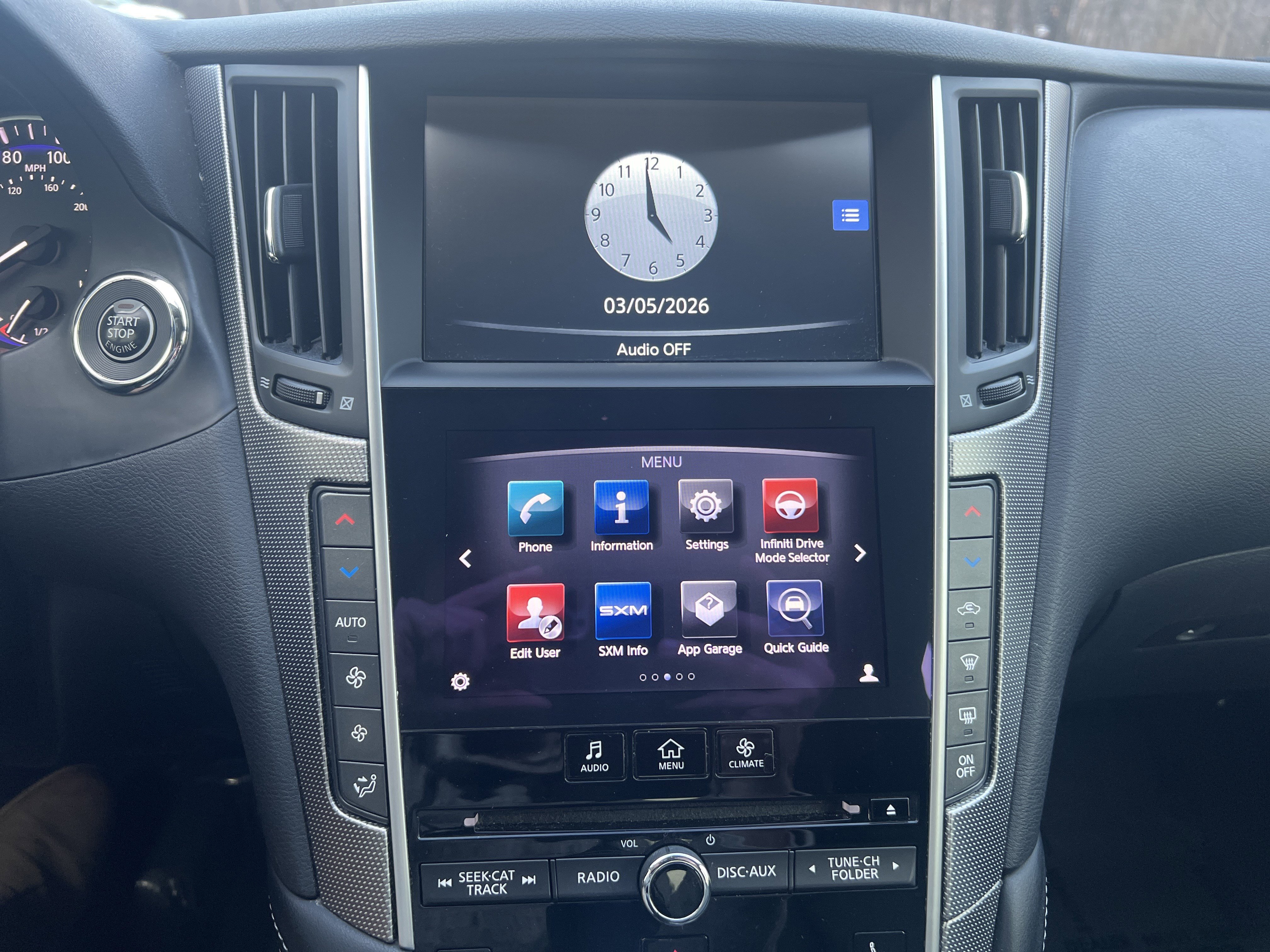 Used 2014 INFINITI Q50 Premium w/ All Weather Package image 16