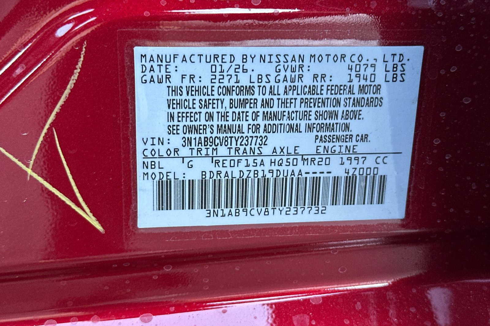 New 2026 Nissan Sentra SV image 26