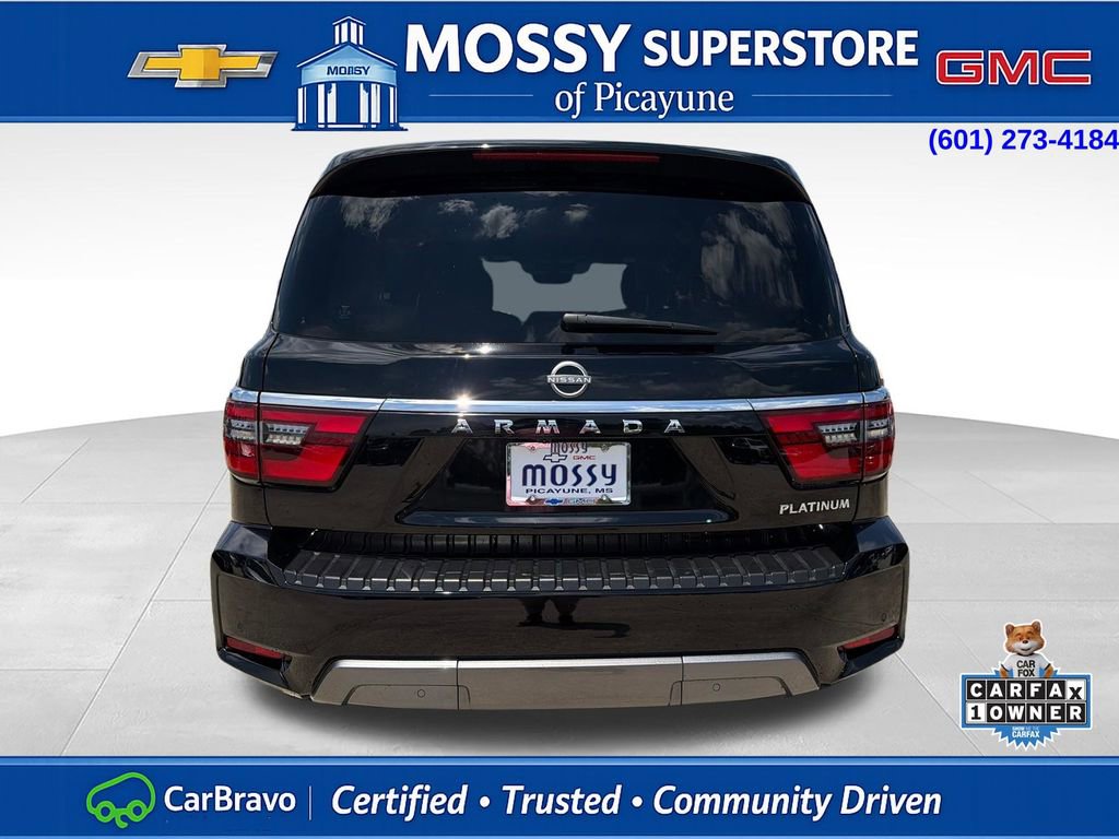 Used 2024 Nissan Armada Platinum w/ Captain's Chairs Package RWD image 4