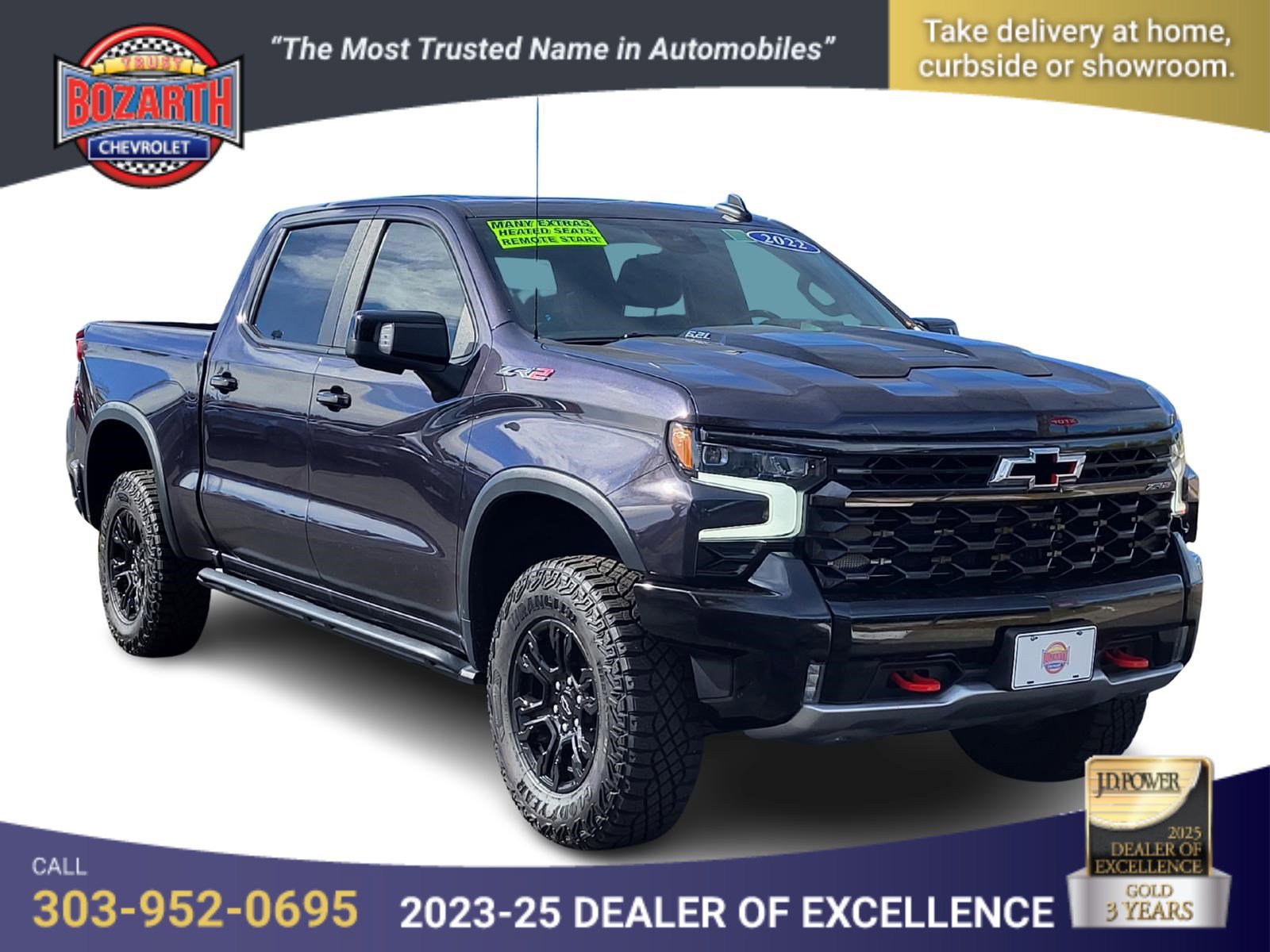 Used 2022 Chevrolet Silverado 1500 ZR2 w/ Technology Package