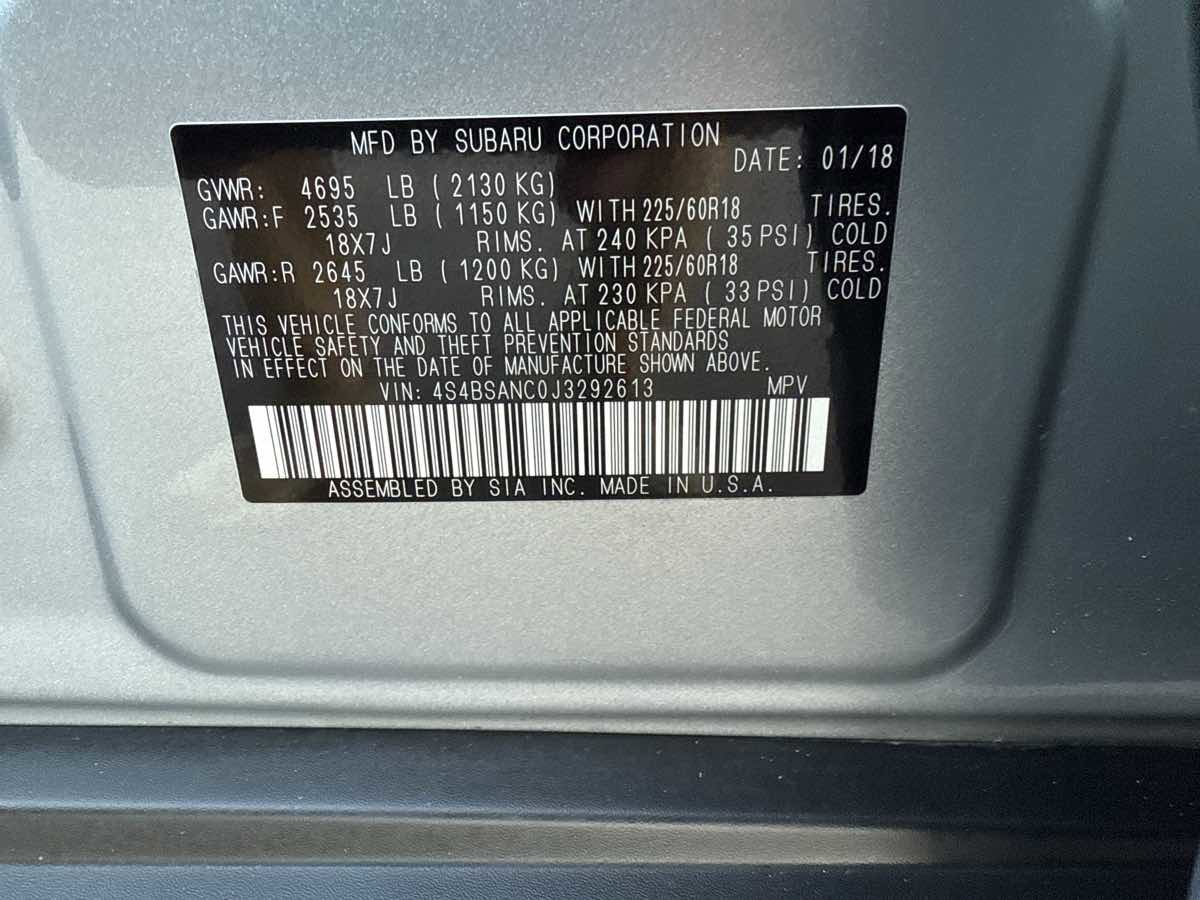 Used 2018 Subaru Outback 2.5i Limited image 29