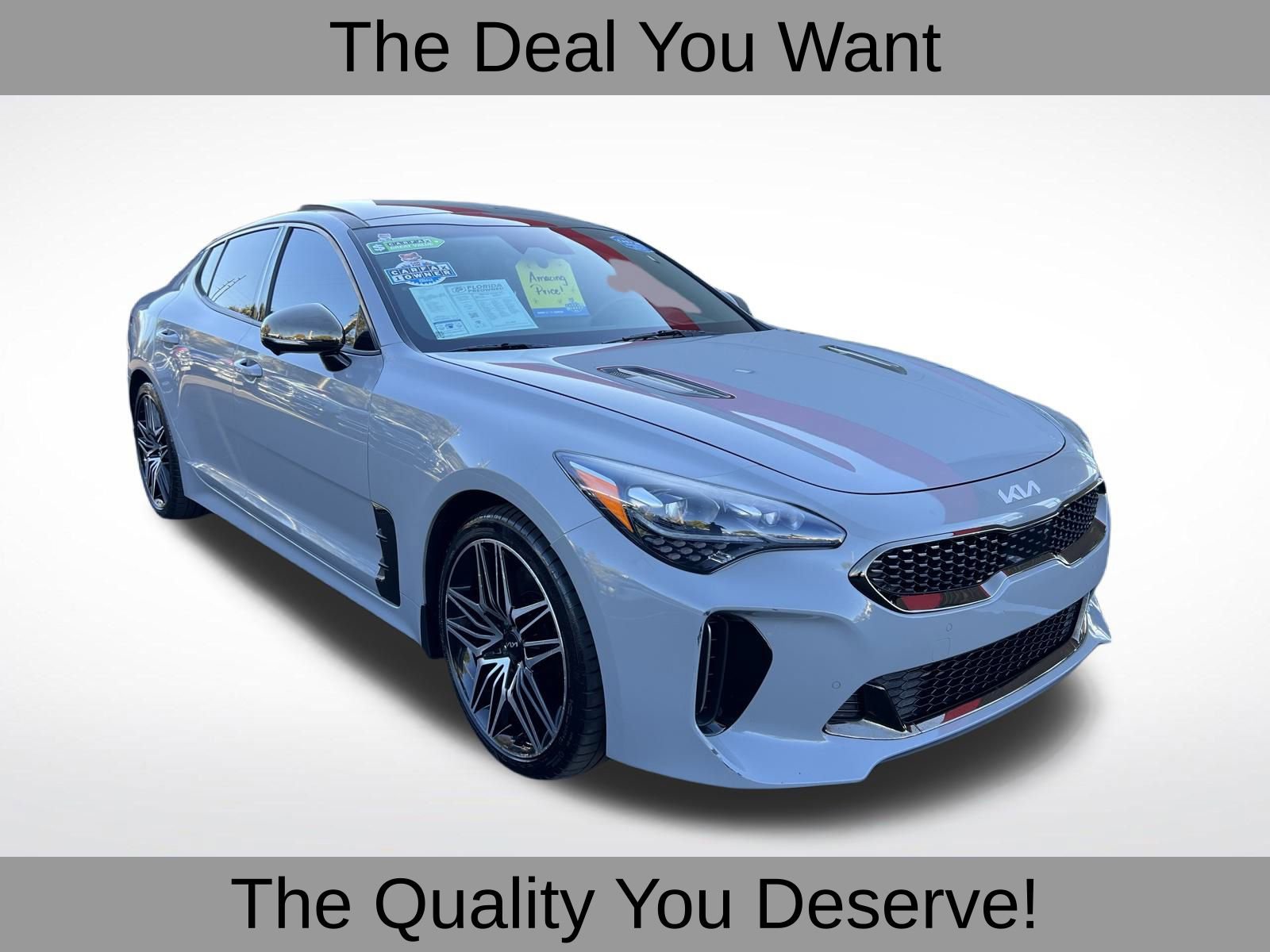 Used 2023 Kia Stinger GT2 w/ Paint Protection Package image 1