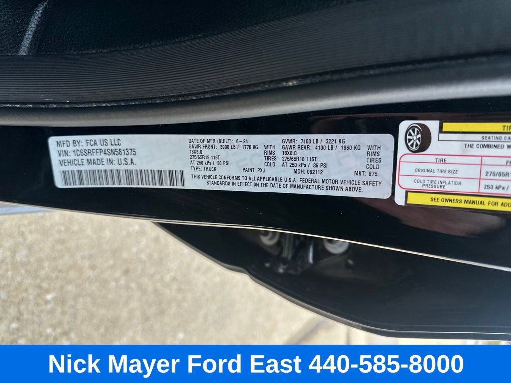 Used 2025 RAM 1500 Big Horn image 31