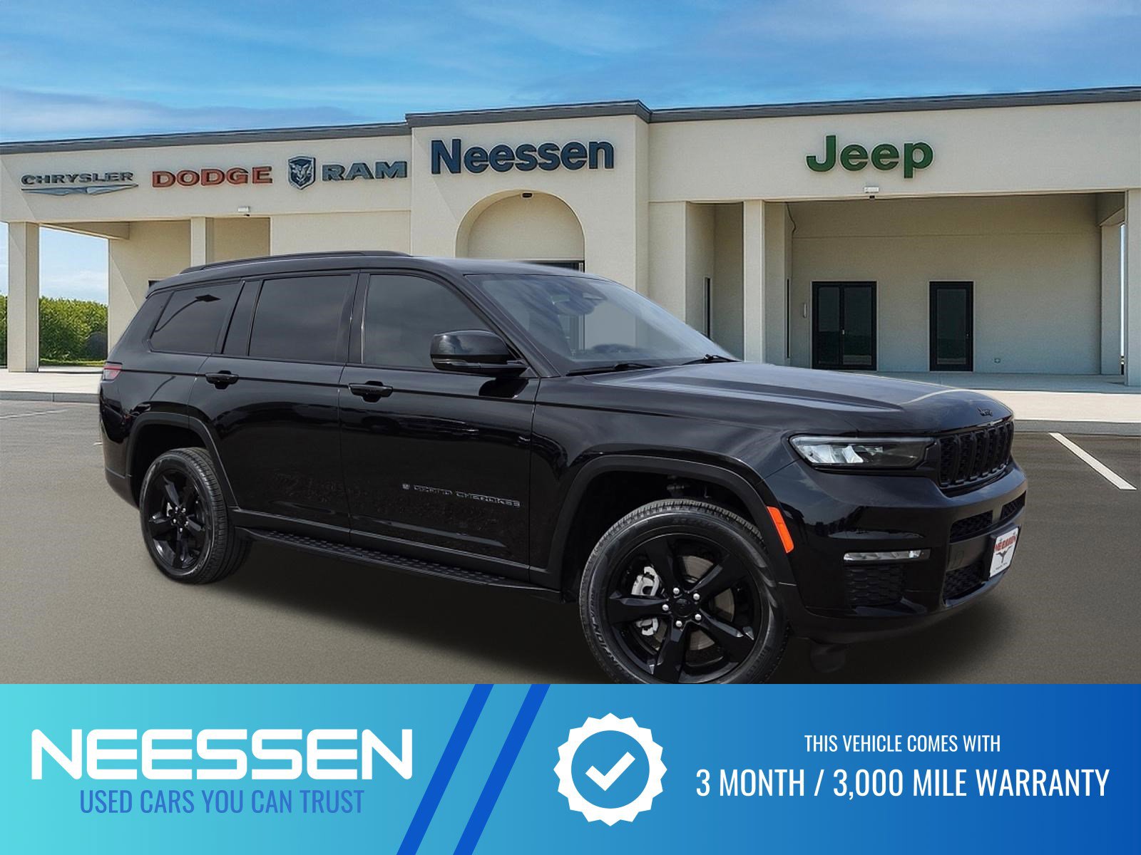 Used 2024 Jeep Grand Cherokee L Limited w/ Black Appearance Package image 1