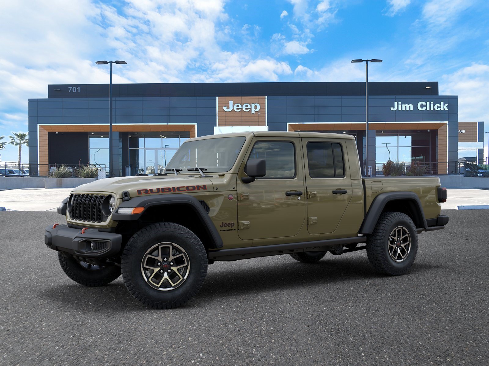 New 2026 Jeep Gladiator Rubicon w/ Steel Power Dome Hood Package AWD/4WD image 2