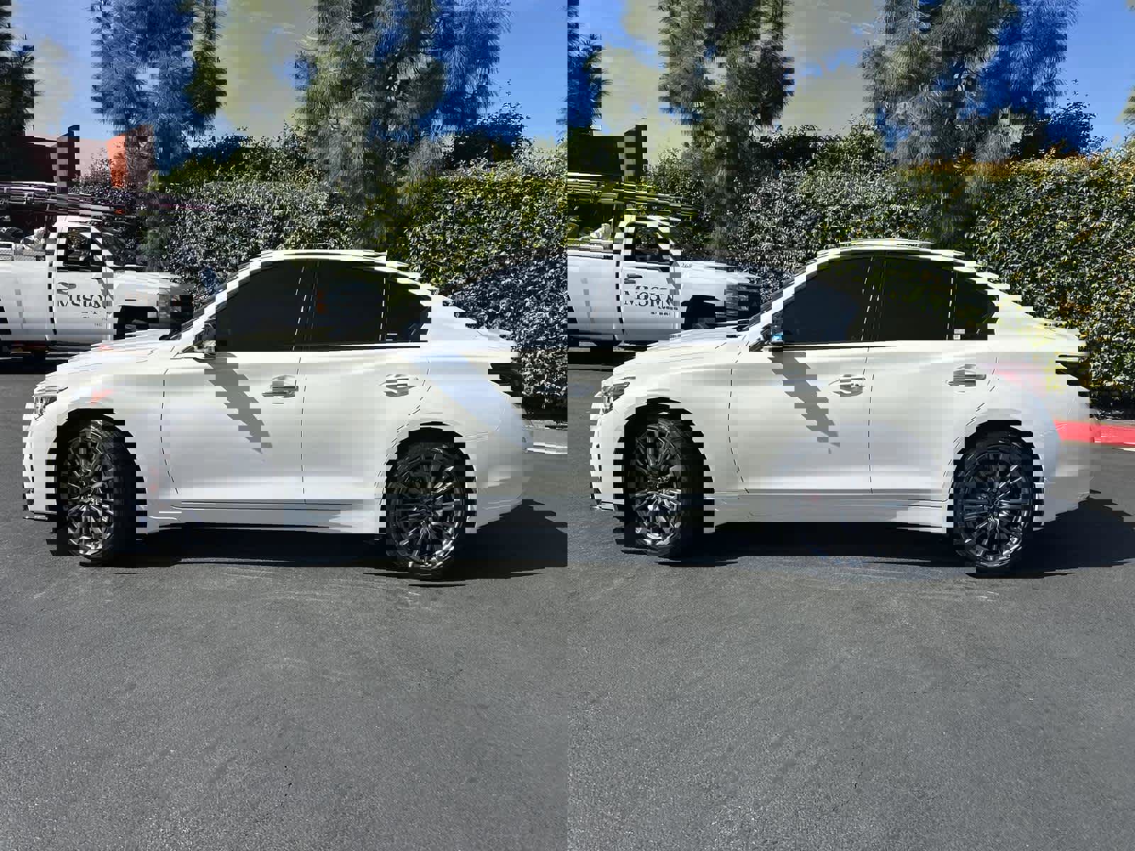 Used 2024 INFINITI Q50 Red Sport 400 image 3